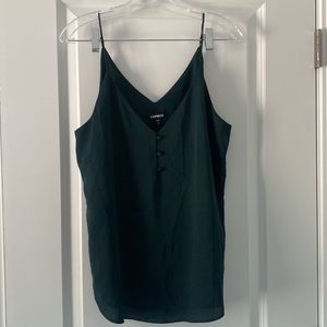 * express tank - forest green